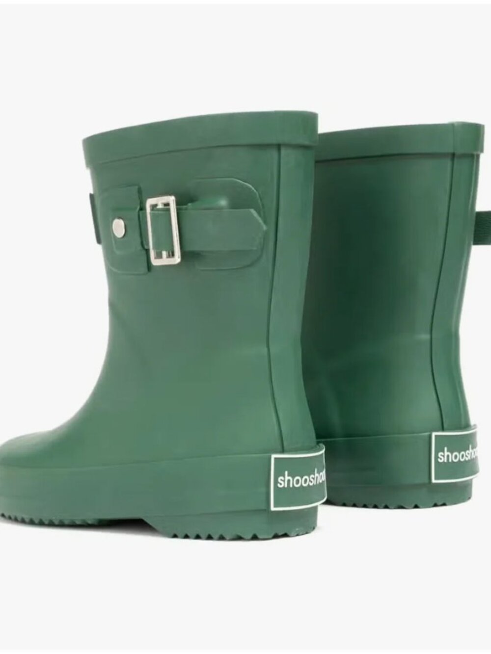 Kids - 2 & 9 - NIB Shooshoos Wellington Rainboot Sorin Green